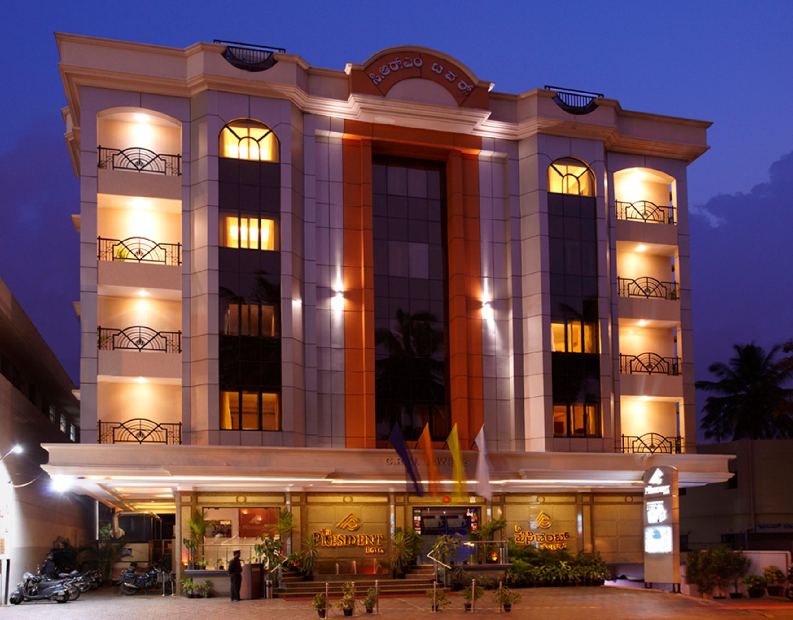 The President Hotel Bengaluru Zewnętrze zdjęcie